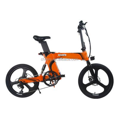 China 20inch 12AH 36v Ebike 250w Aluminum Brushless Motor High Speed ​​Electric Bicycle for sale