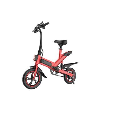 China Poland Steel Warehouse Dropshipping 12 Inch E Bike 7 Speed ​​Women's City Mountain Bike Electric Bike for sale