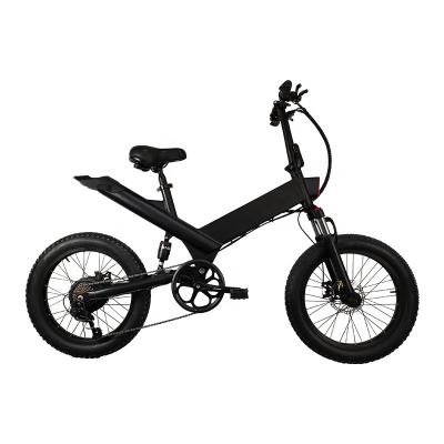 China Standard Adult Foldable Full Suspension 350w 20 Inch Fat Tire Ebike E Bike City Electric Bicycle Electric Cycle for sale