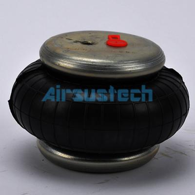 China Amortiguación de aire con resorte industrial de goma natural de los airbagues G1/4 WBE100-E1 Weforma de los bramidos del cordón de FS40-6 Contitech en venta