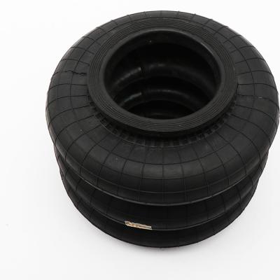 China Triple Layer Dunlop Air Spring 3B10X3 0.8Mpa Helper Air Bag 210mm for sale