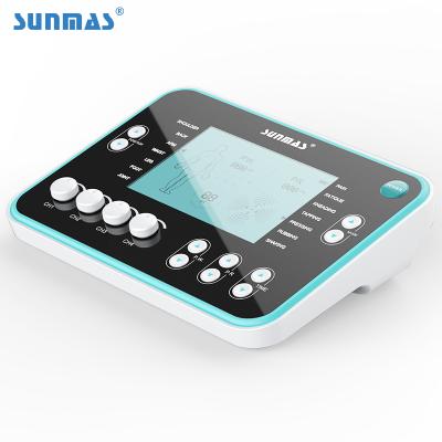 China Pain Relief OEM/ODM 4 Channels EMS TEN Unit Massage Machine Body Pain Relief Physiotherapy Equipments for sale