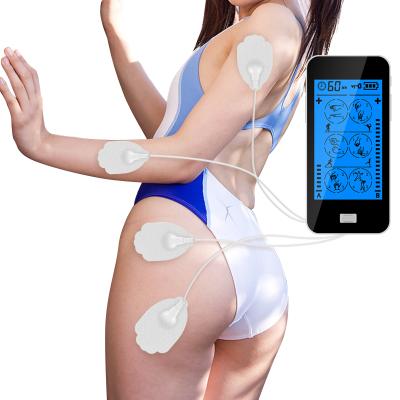 China Transcutaneous Electrotherapy Tens Unit Back Pain Relief Physiotherapy Massage Muscle Nerve Stimulator Unit Portable Muscle Massager Estimulatdor for sale