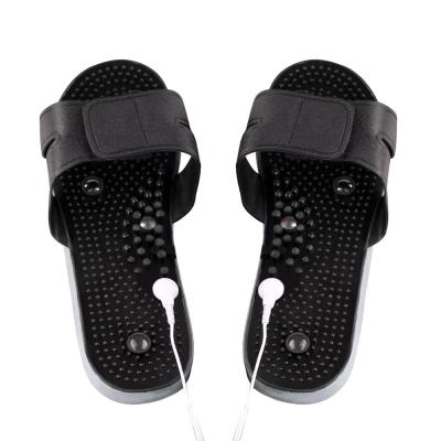 China Foot Sunmas Home Use Vibrating Foot Feet Acupoint Massage Slippers for sale