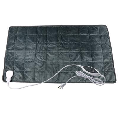 China Convenient Body Soft Therapy Plush SUNMAS Electric Heating Pad For Back Ankle Pain Relief for sale