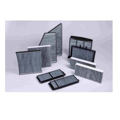 China Thin fibers+carbon particles+polypropylene crystals High Performance Auto Air Cabin Filter for sale