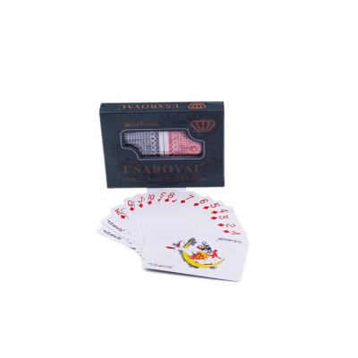 China Gift / Promotion / Advertising / Game Customize LOGO Hookah Poker Gold Foil Card In Low Price for sale