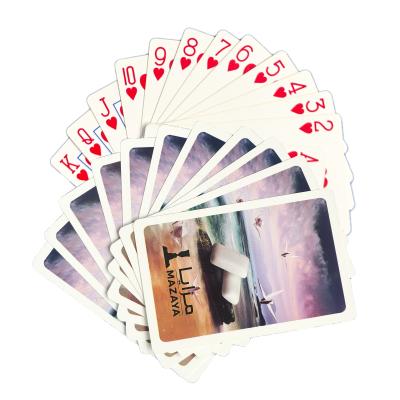 China Gift/Promotion/Advertising/Game Advertising Promotion Gift Item Printing Business Cards Side Plastic Card Game for sale