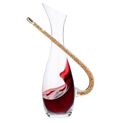 China No Shake Wine Glass Set High Quality Crystal Wine Decanter Multi Style Wine Decanter for sale