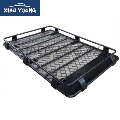 China High Load Capacity 4x4 Cargo Luggage Carrier Heavy Duty Steel Top Roof Rack Baskets for sale