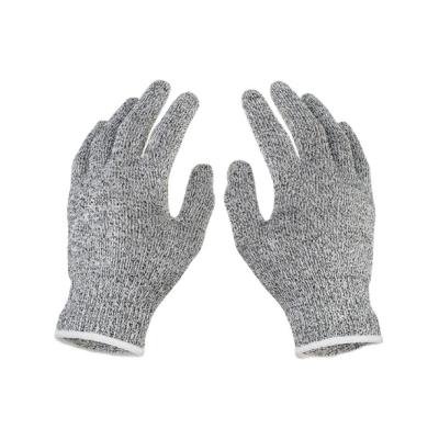 China Flame Retardant Cut Resistant Gloves With Silicone Grip Dots Food Grade Level 5 Safety Protection for sale