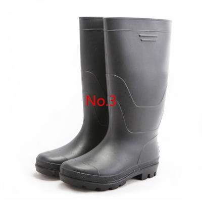 China Hot Selling Waterproof PVC Safety Waterproof Boot For Men With Steel Toe for sale