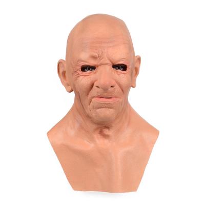 China Perfect for Halloween April Fools Day Halloween April Fools Day Horror Personal Latex Full Face Bald Full Face Latex Realistic Custom Mask à venda