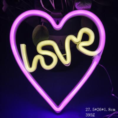 中国 Halloween Christmas Birthday Party Home Bedroom Wall Decoration Design Heart Cloud Bat Rainbow Star Dropshipping Led Strip Light Neon Sign 販売のため