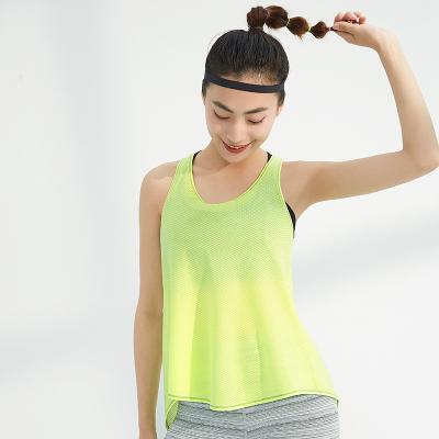 China Bargain Price Fitness Loose Women's Breathable Tank Halter Yoga Top for sale