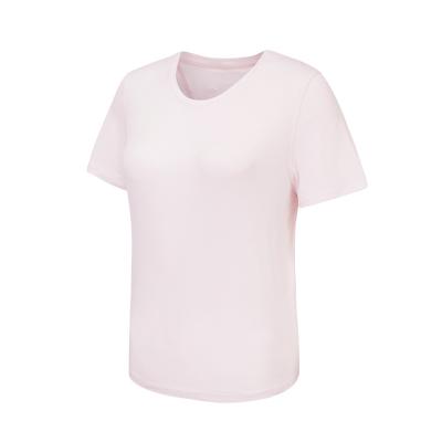 China Summer Breathable Short Sleeve Women's Casual Low Price Short Sleeve T-Shirt for sale