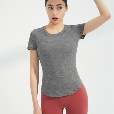 China Breathable Well Selling Leisure Short Sleeve Crop Top T-Shirt Sets Loose Women for sale