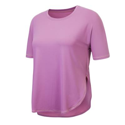 China New Type Fashion Breathable Women's Short Sleeve Ladies Sports T-shirt for sale