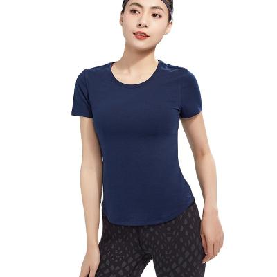 China Guarantee Breathable Fitness Quality Leisure Sports Casual T-shirt Sets Women's Summer for sale