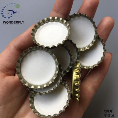 China Non Spill China Manufacture International Standard Export Soymilk Bottle Caps Crown Type Caps for sale