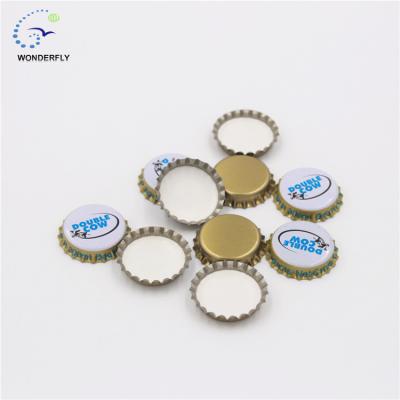 China Non Spill Soy Milk Bottle Crown Caps For Glass Bottles High Temperature Resistance for sale