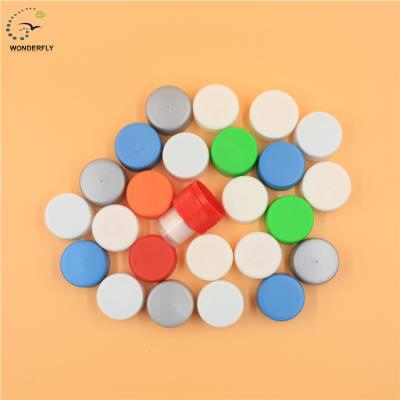 China 28mm Standard Water Pilfer Plastic Caps Plastic Bottle Drink Lids for sale