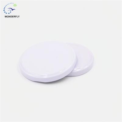 China Non Spill White Color Metal Wonderfly Twist Off Caps For Pots for sale