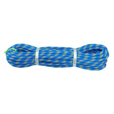 China Best selling quality 8.7mm 9.8mm 10.5mm nylon dynamic climbing rope rescue rope 11mm 30l climbing rope for sale