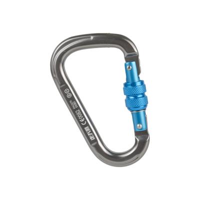 China Aluminum alloy zoutianya brand pear shaped aluminum climbing carabiner for sale