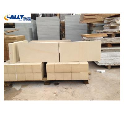 China Modern Wholesale Natural Sandstone Tiles Customized Sandstone Segments For Exterior Wall Cladding for sale