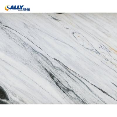 China China Diao White Marble Slab New Panda White Marble Modern Marble Mine For Wall Luxury Flooring for sale