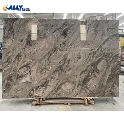 China New Modern Natural Marble Stone Venice Brown Marble Slabs For Floor Tiles Luxury Wall Tiles for sale