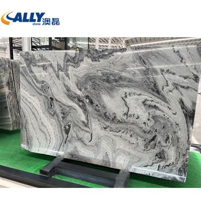 China India Modern Marble, Van Gogh Gray Marble, Gray Marble Slabs for sale