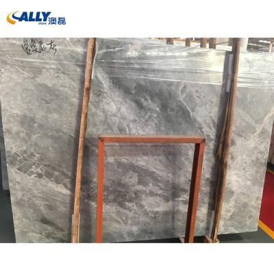 China Modern Ally Stone Natural Marble Aiony Gray Marble Big Slabs Factory direct sale for sale