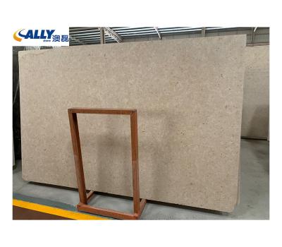 China 2022 Limestone Tiles Rough Limestone Wall Paneling Hot Sale Slabs For Modern Wall Cladding And Exterior for sale