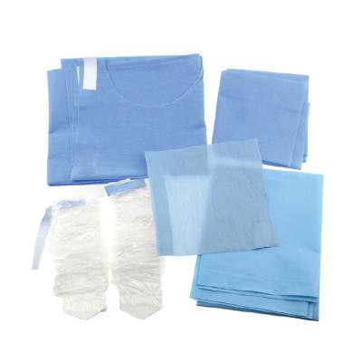 China ZOGEAR Medical Disposable Medical Treatment Dental Surgical Drapes Surgical Pack / Dressing Kit for sale