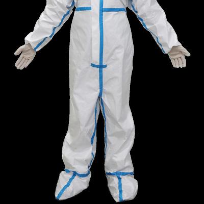 China ZOGEAR Waterproof Medical Disposable Isolation Gown Protective Coveralls PC001 for sale