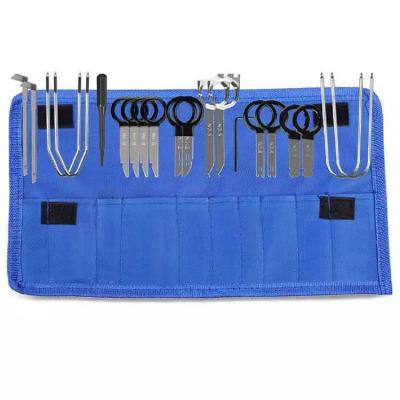 China Auto Repair Tools Kit Installation Removal Tool Dvd Stereo Refit Car Repair Disassembly Tool Kits 20pcs for sale