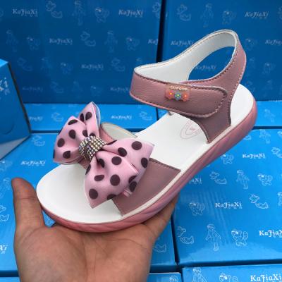 China Fashion Summer Beach Style Children's Breathable Girl's Princess Open Casual Sandals for sale