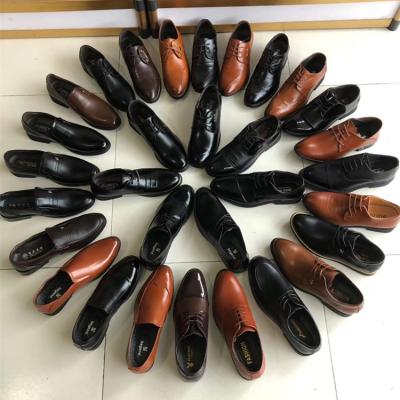 China Wholesale Men's Casual Business Shoes Leather Men's Leather Shoes Stain Durable for sale