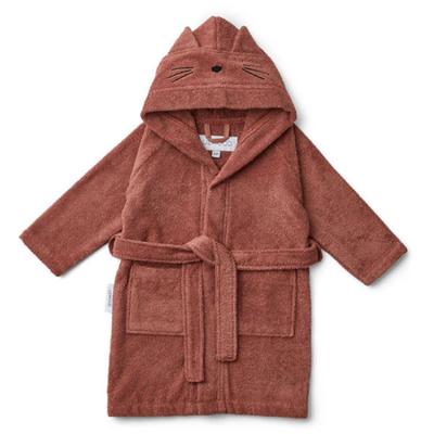 China Organic Cotton Baby Hooded Animal Hooded Soft Plus Size Baby Bathrobe for sale