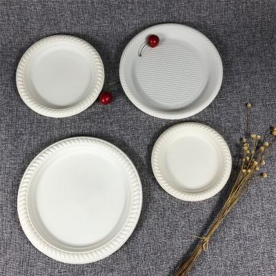 China Manufacturer AA11 Disposable Heavy Duty Biodegradable Restaurant Take Out Disposable Plastic Dish And Boat Container For Meat for sale