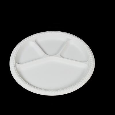 China Disposable Cornstarch Disposable Tableware Biodegradable Tableware Wholesale Disposable Dish for sale