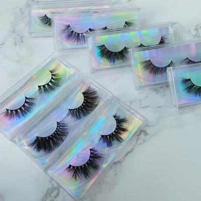 China Free Sample Private Label Wholesale Visofree Thick Eyelashes 100% Real Mink Fur Eyelashes Hand Made Cruelty Free for sale