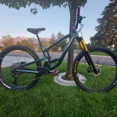 China Full Carbon Fiber T1000 Carbon Fiber 29er Boost 12s AM Suspension Mountain Bike MTB for sale