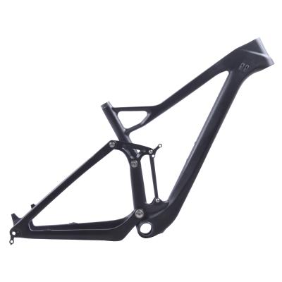 China T800 mountain bikes carbon fiber full suspension mountain bike frames BB92 12*148mm glossy/black matte carbon mtb frames for sale