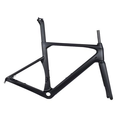 China Road Bikes Wholesale Customized Made In China Carbon Fiber Road Bike Frame Disc Brake for sale