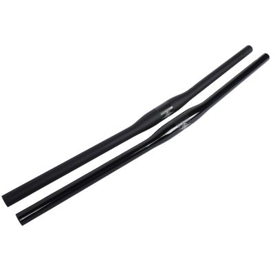 China OEM lightweight wholesale bicycle parts full carbon fiber handlebar carbon bicycle handlebar for MTB for sale