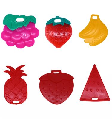 China Eco-friendly direct supply various fruit shapes teething toy wholesale baby success teether plush toy accessories Amazon sensory toys for sale