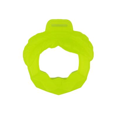 China Toy Standard Soft and Safe Reusable Fruit Shaped Kids Apple Teether Molar Toys for sale